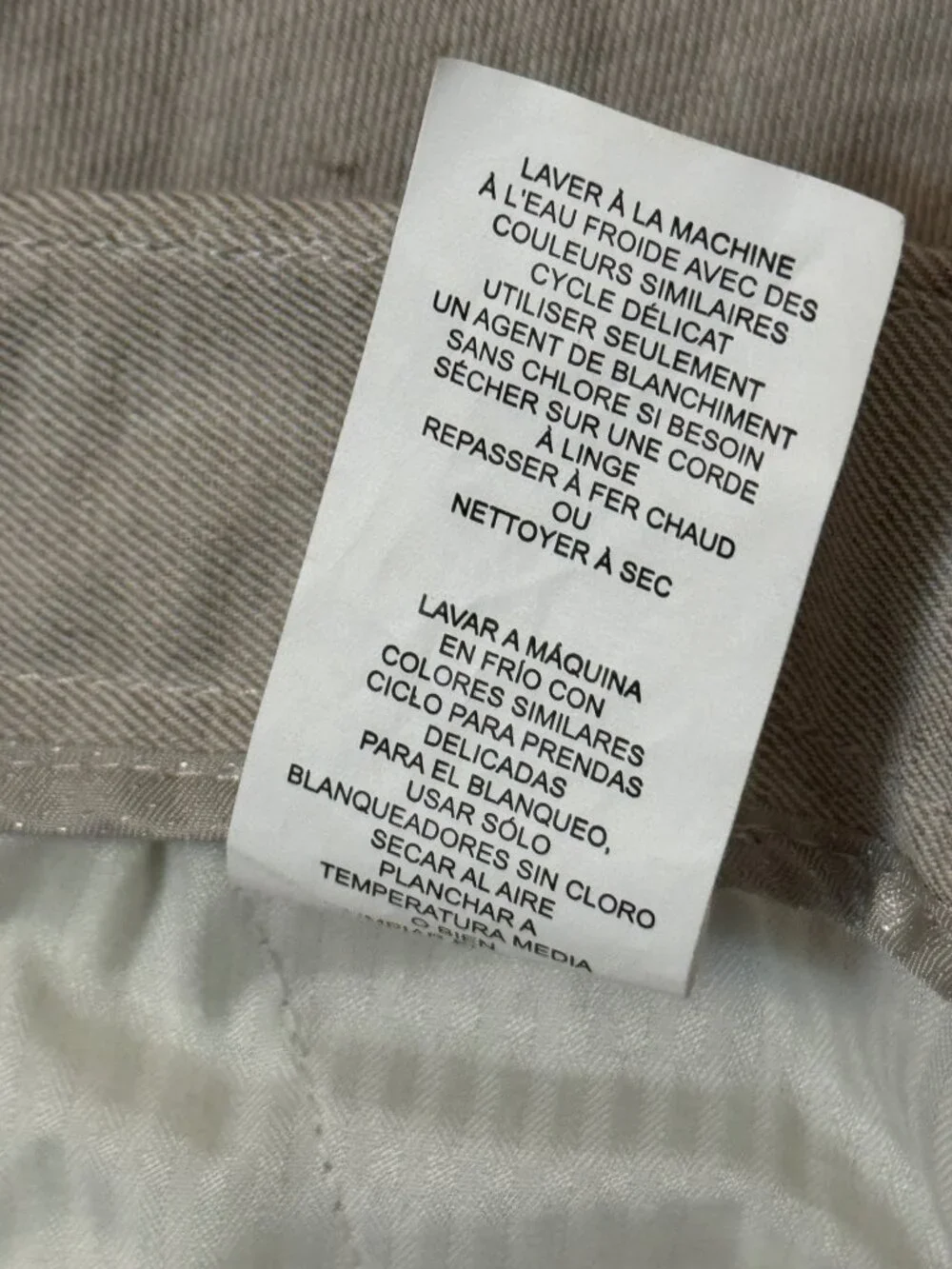 Perry Ellis Pants Mens 34x30 Linen Blend Pleated Dress Trouser Tan Lightweight